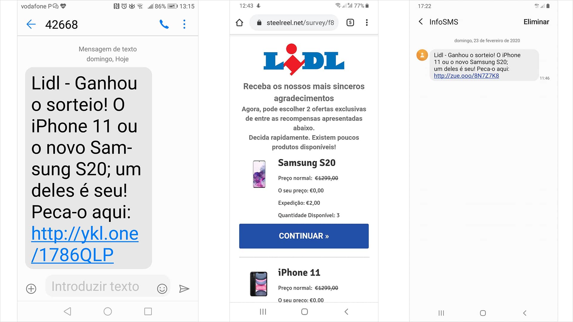 Fraudes relacionadas o LIDL netSegura