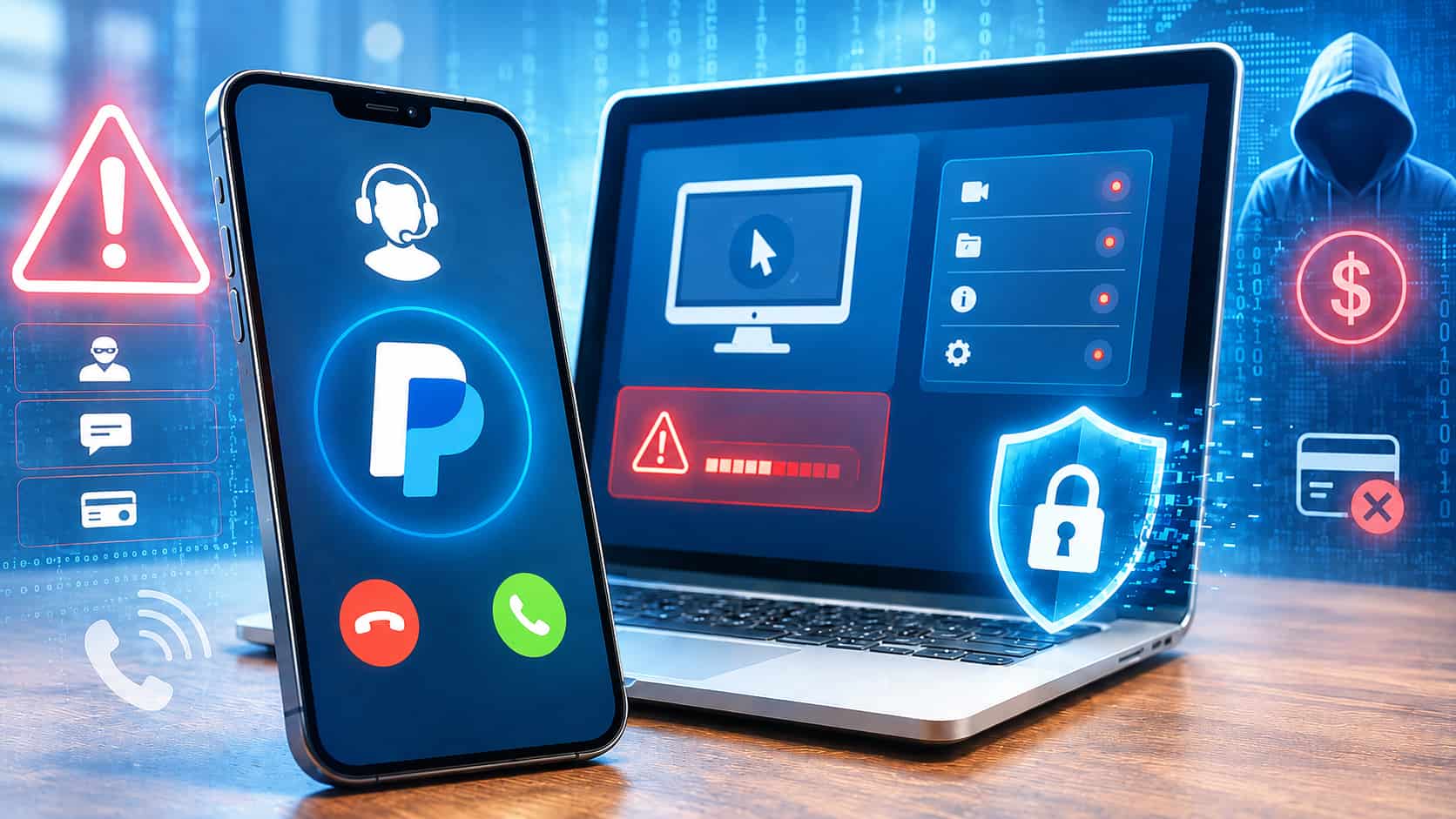 netsegura falas chamadas telefónicas paypal